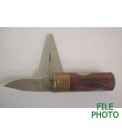 Winchester Shotshell Shaped Pocket Knife - 2 1/2 Inch
